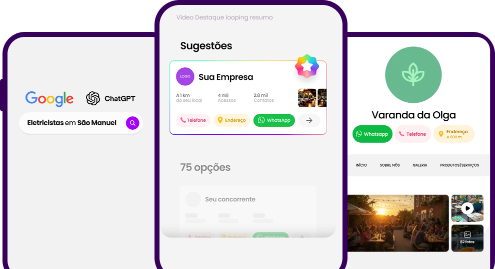 Celulares acessando a Solutudo